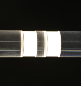 Lampada a led di design in metacrilato