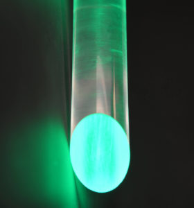 Lampada a led di design in metacrilato