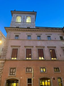 Illuminazione architettonica dell’Altana di Palazzo Altemps
