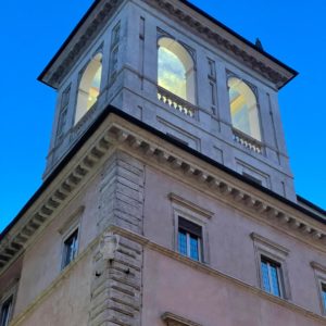 Illuminazione architettonica dell’Altana di Palazzo Altemps