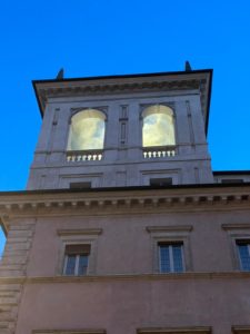 Illuminazione architettonica dell’Altana di Palazzo Altemps