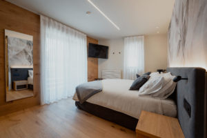 Illuminazione hotel spa Dolomiti