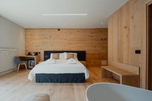 Illuminazione hotel spa Dolomiti